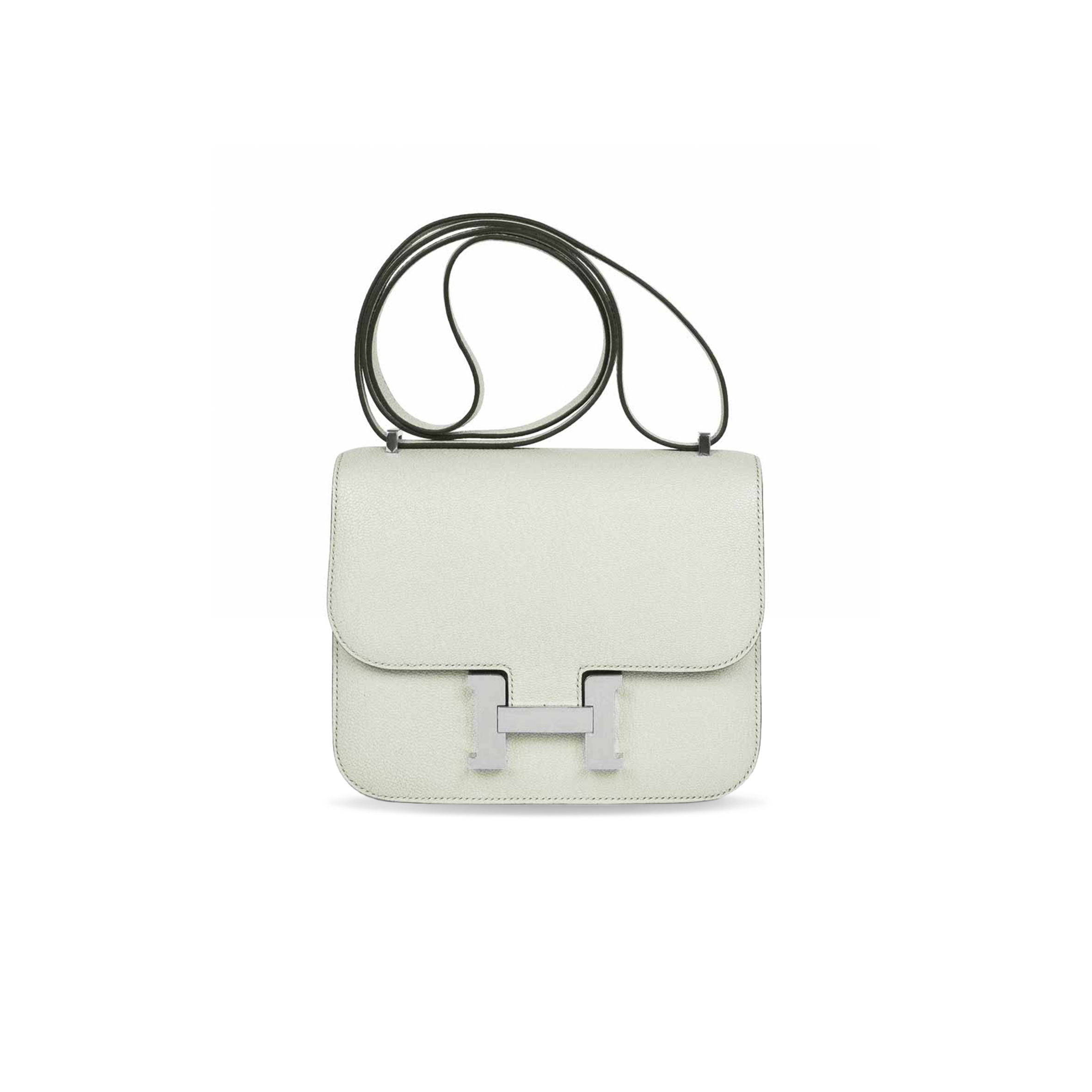 HERMES MASTER CONSTANCE 18 CHEVRE H022695CK80(18*15*4cm)